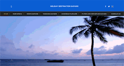 Desktop Screenshot of holidaydestinationsafaris.com